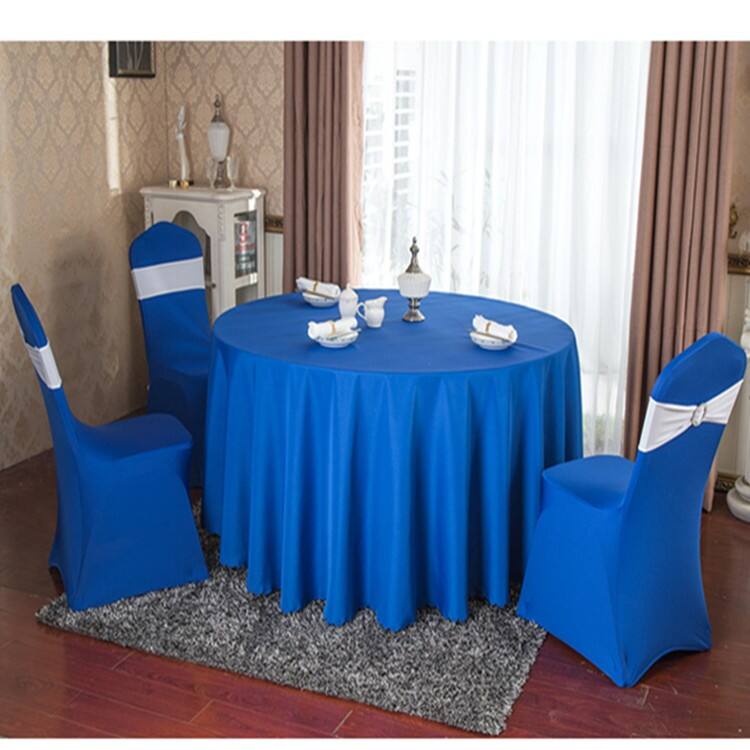 Banquet Chair Use and Spandex Polyester Material banquet chair covers for sale supplier