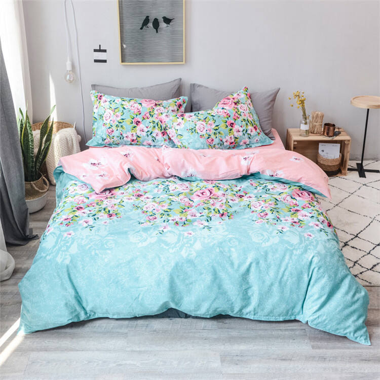 King size Wholesale Comforter Bed Sheet Bedding Set factory