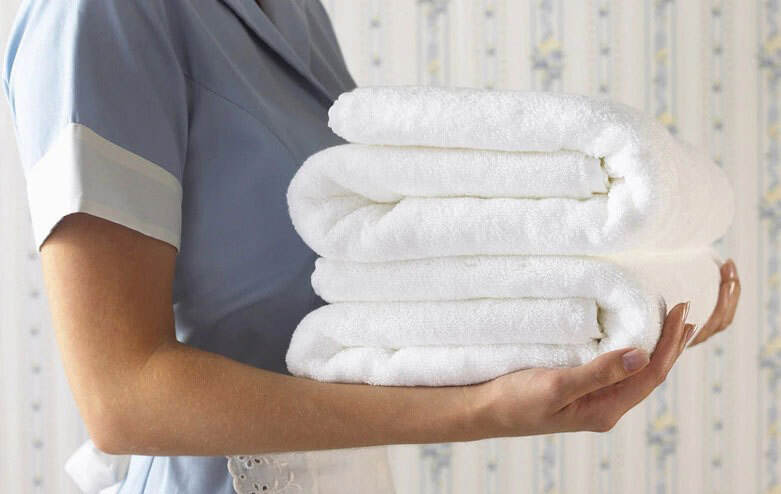 soft quick-dry 16S cotton custom towel set for hotel manufacture