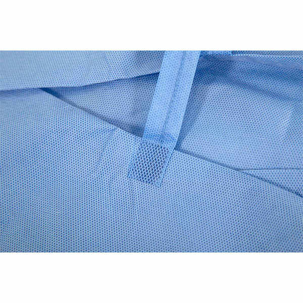 Putting on Proper Blue Medical Gown
