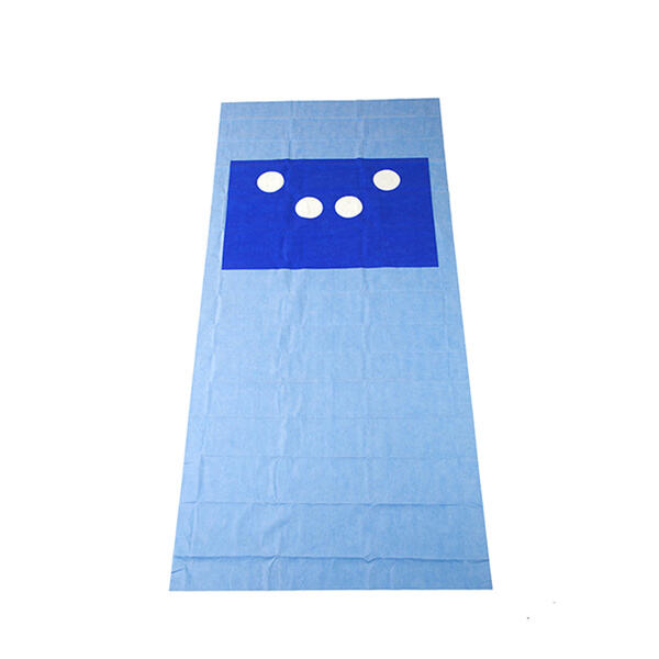 Nonwoven medical drapes for patient privacy and comfort.