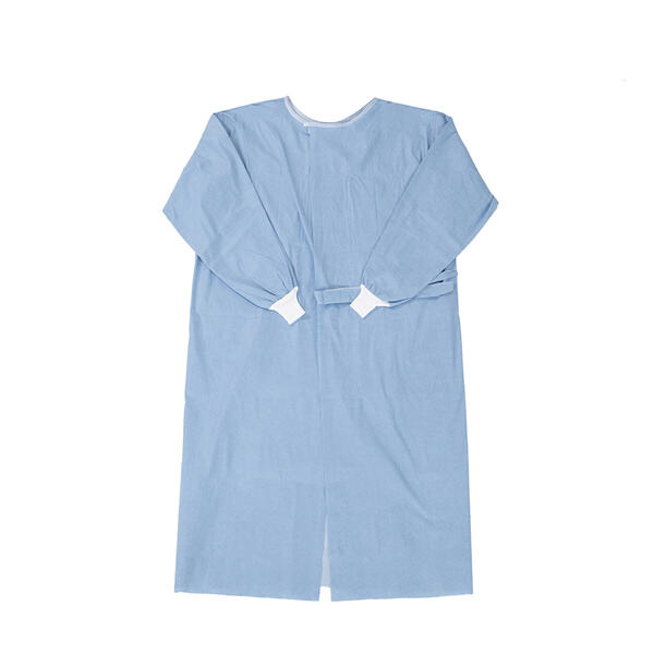 The Disposable Surgery Gown offers a sustainable alternative to traditional fabric gowns, reducing water and energy consumption in the healthcare industry.