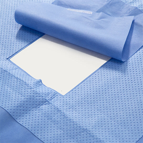 ประสิทธิภาพของการใช้ผ้าคลุมสำหรับการผ่าตัดที่มีหน้าต่างในห้องผ่าตัด