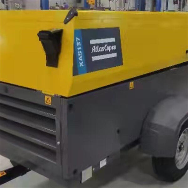 Specyfikacje i cechy kompresora powietrza Atlas Copco XAS 185