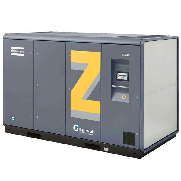 Bezolejowe kompresory Atlas Copco