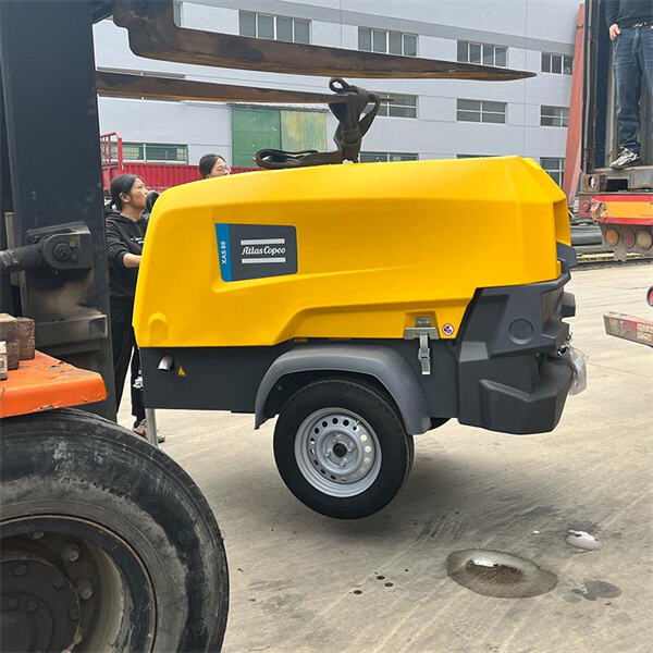 Kompaktowy i trwały kompresor powietrza do każdego placu budowy