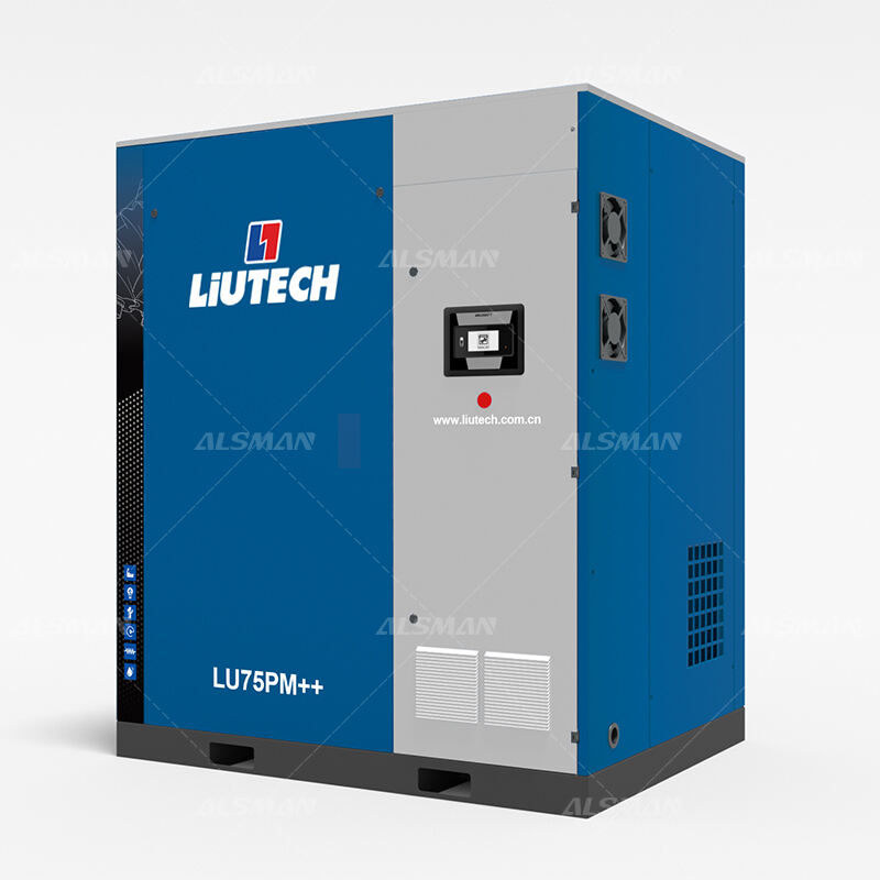 Liutech LU75PM++ Ultra Efficient Permanent Magnet Variable Frequency Oil Cold Compressor