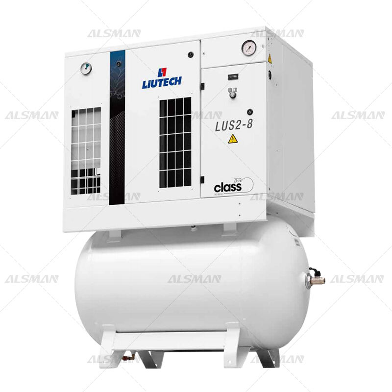 Liutech LUS2-8 New Spiral Air Oill free Scroll Air Compressor