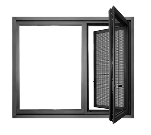 Basement Casement French Windows Anti-theft Window Soundproof Casement Window details