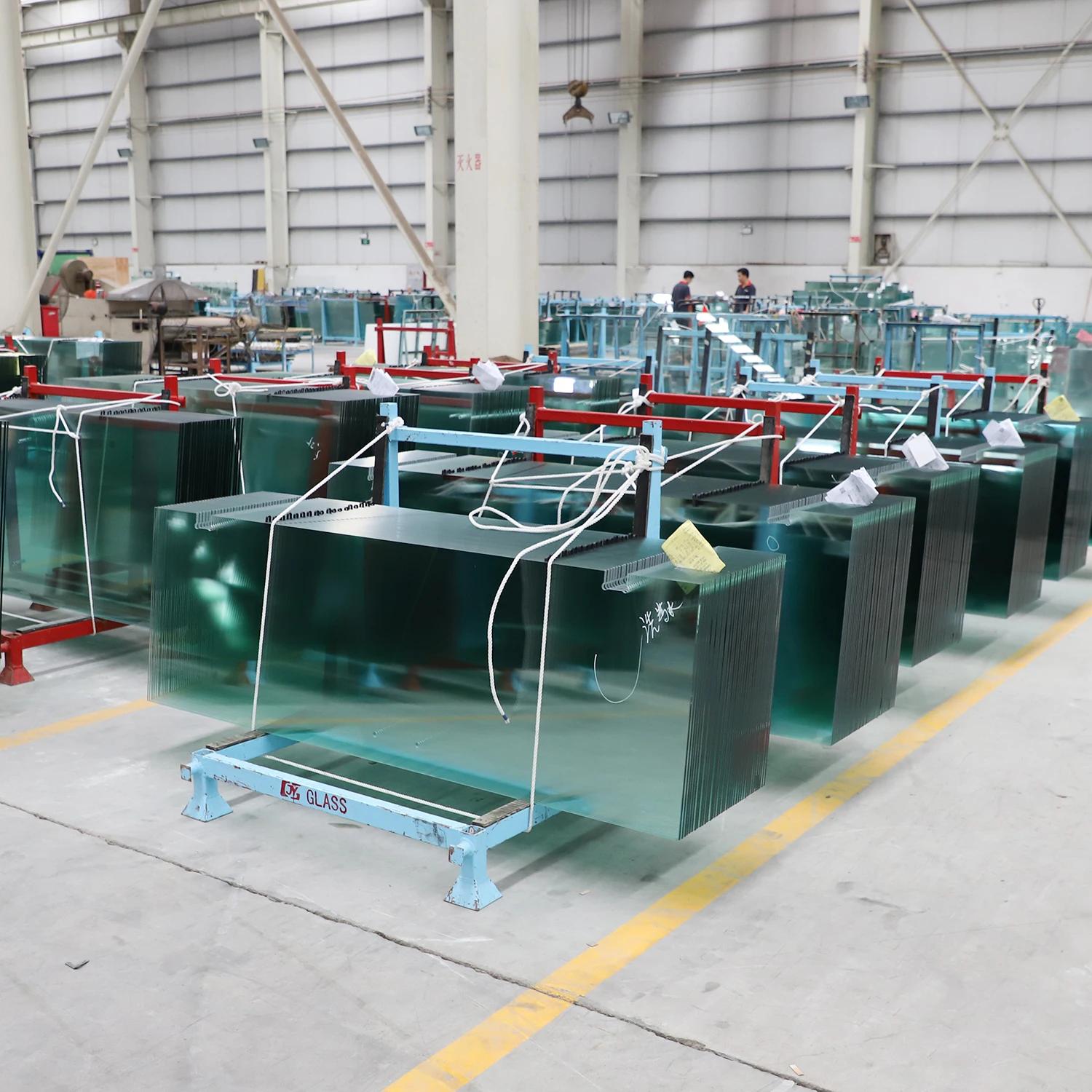 Making laminated glass architectural glass Window glass factory