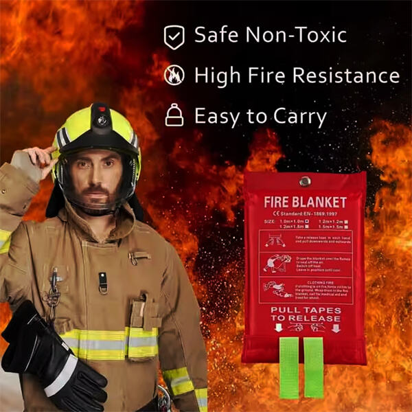 بطانيات مقاومة للنيران متينة وموثوقة للاستخدام الصناعي