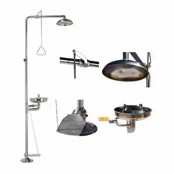 Reliable emergency shower for unexpected incidents