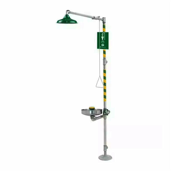 Regulations and guidelines for drench shower flow rates in industrial settings