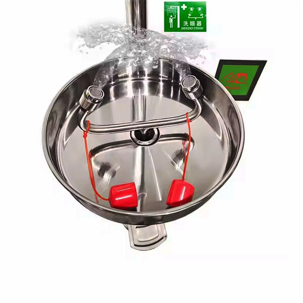 Our emergency wash station has got you covered