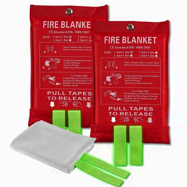 ابقَ آمنًا ومطمئنًا مع بطانياتنا المتميزة المقاومة للنيران