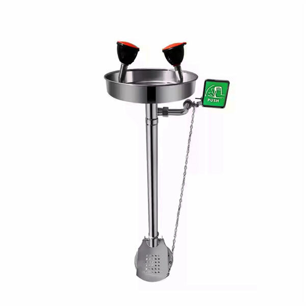 Double up on safety with a dual eye wash station