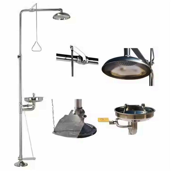 Comprendre les avantages d'une douche de sécurité et d'un lavage oculaire.