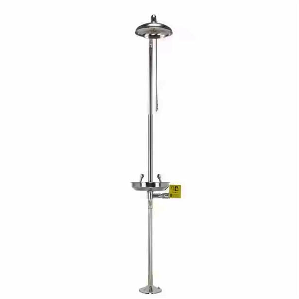 Installing a Safety Shower Eye Wash Station