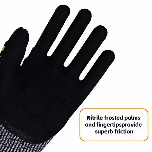 Enhance workplace safety with our high-quality impact-resistant gloves