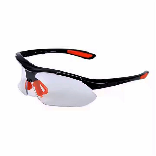 Safety eyewear to prevent fogging of the glasses thus improving visual clarity.