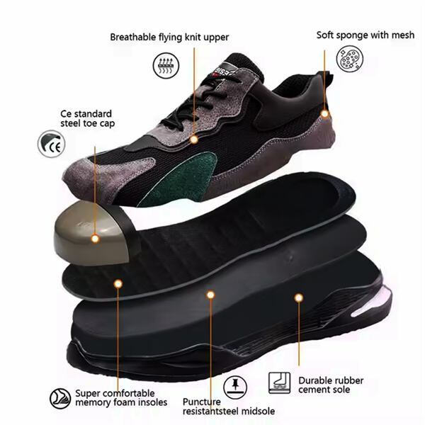 Affordable Bulk Prices for High-Quality Steel Cap Shoes