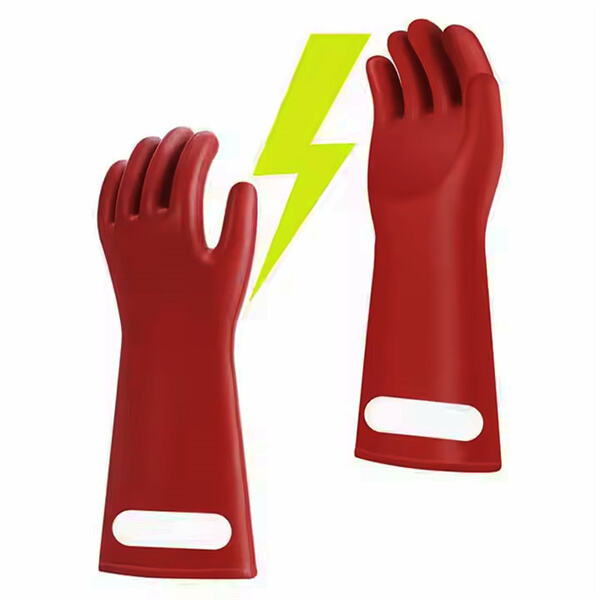 Stay safe on the job with our durable electrical rubber gloves