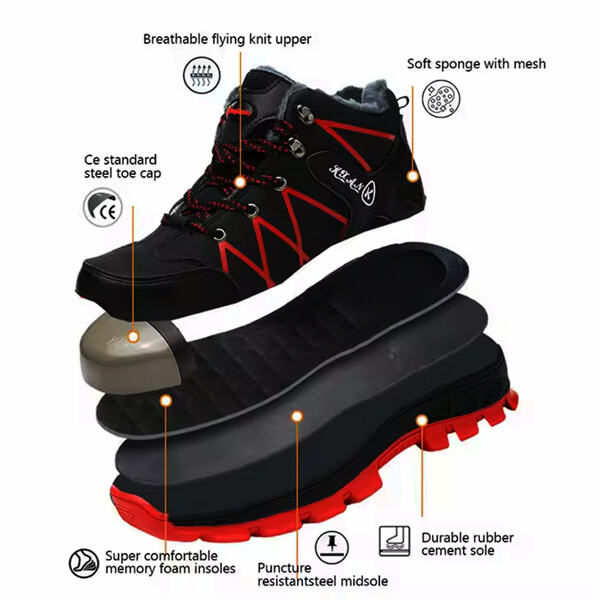 Affordable and Reliable Steel Toe Wide Shoes for Bulk Orders