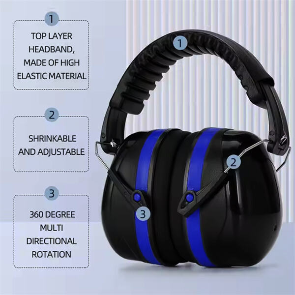 Stylish and Lightweight Ear Muffs for Maximum Comfor