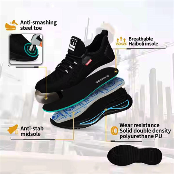 Boost Productivity with Lightweight and Flexible Safety Footwear