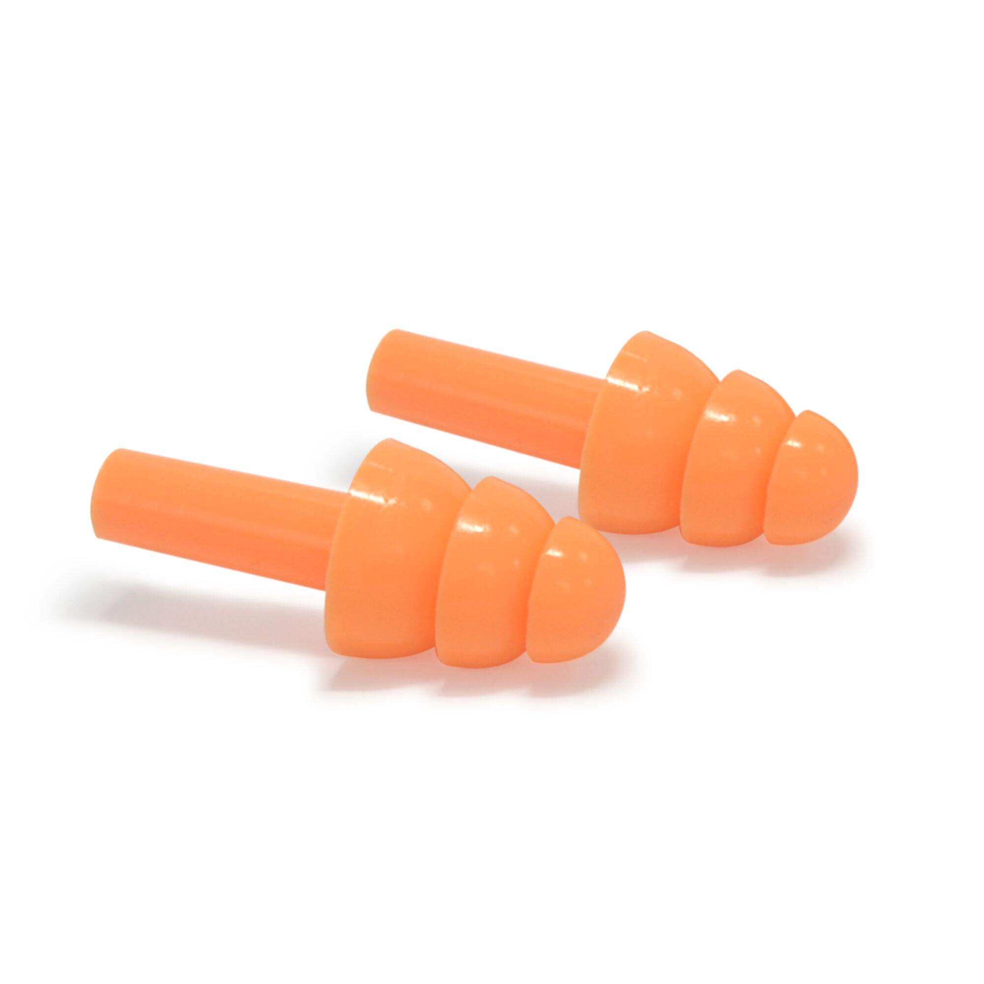 Christmas Tree Type SNR 32dB Noise Reduction Non-toxic Soft Earplugs Pure Silicone Earplugs