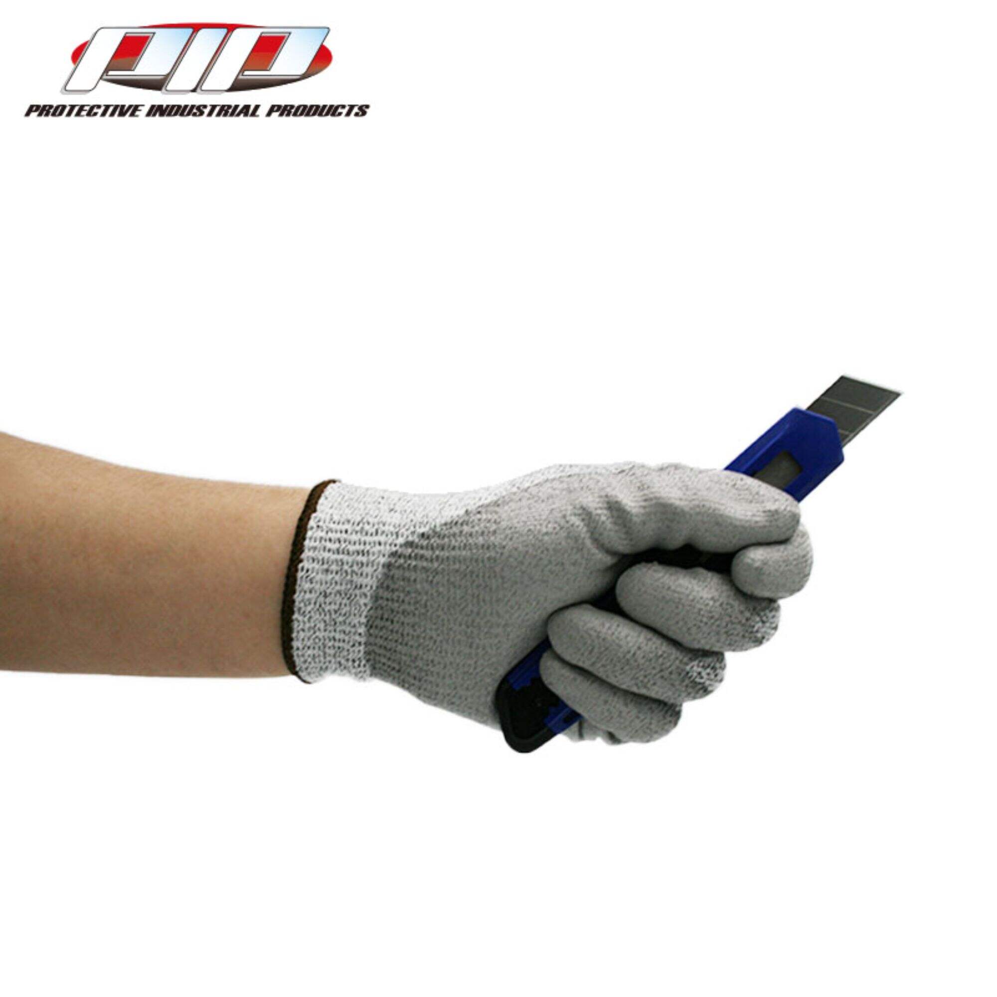 13 Gauge Polyurethane Coated Flat Grip Tear Resistant and Tear Resistant Seaml Woven PU Gloves Protective Gloves