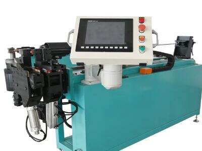 Safety precautions to take when using a pipe bending machine.