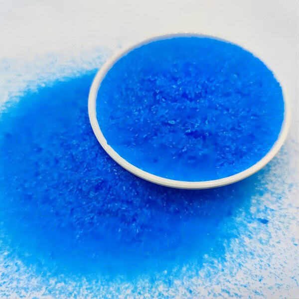 Uso de sulfato de cobre y vitriolo azul
