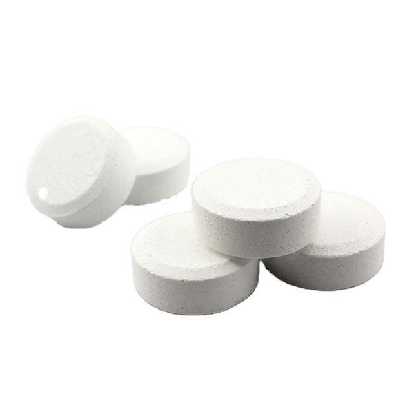 Easily maintain your pool's chemical levels with bromine tablets