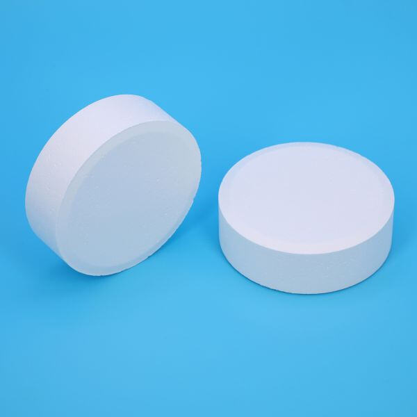 Convenient and effective sanitization with stabilized chlorine tablets