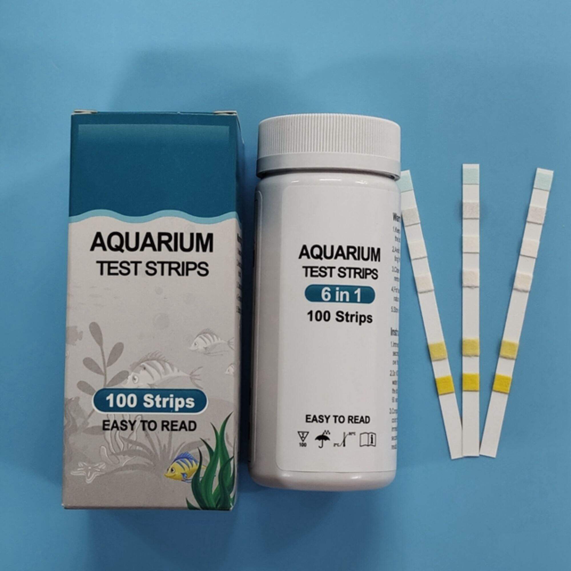 Aquarium test strips Nitrate Nitrate 6 in 1