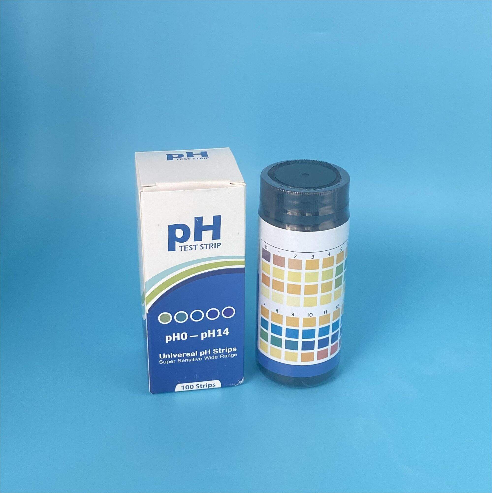 Papier test Ph ph0-ph14 100 bandes test piscine