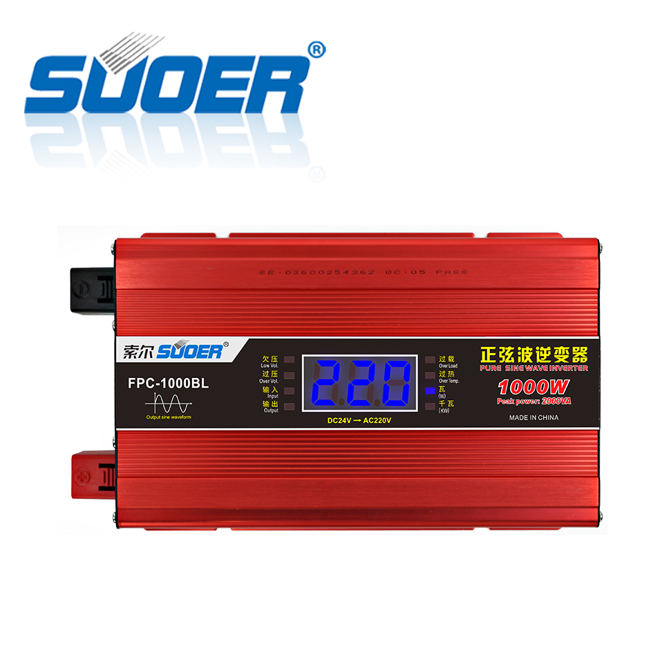 Suoer Pure Sine Wave Inverter: The Power Solution You Can Trust