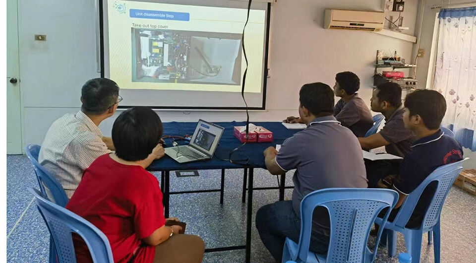 Field Fraining In Myanmar