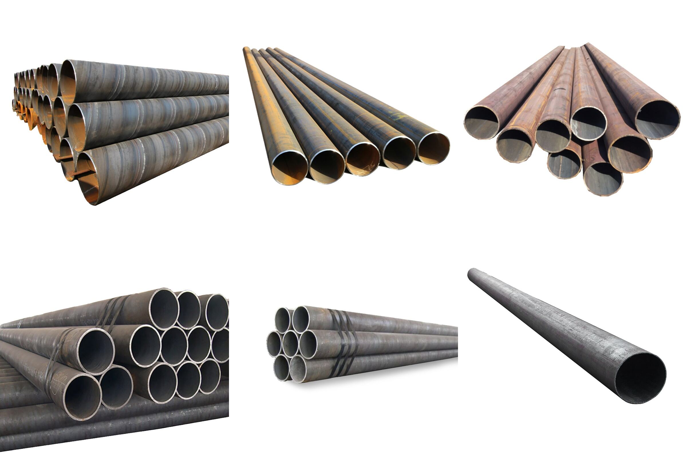 Q195 Q345 ST37 ST35 MS Hot-Rolled Seamless round Square Pipes 12m Length ISO9001 Certified for Drill Oil Structure Applications manufacture