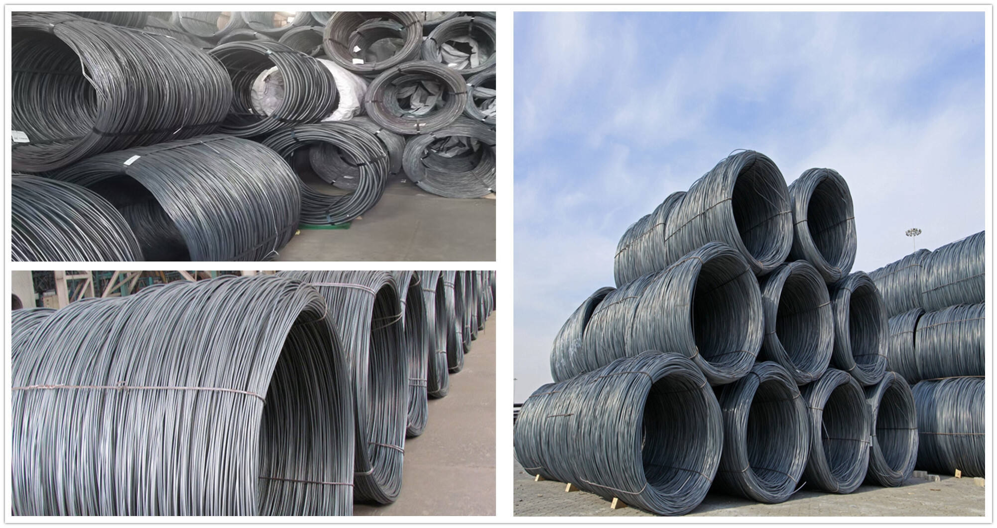 high carbon SWRH82B steel wire rod 8mm 9mm 10mm 11mm 13mm manufacture