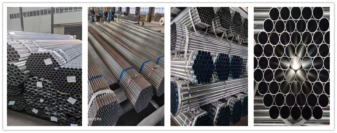 fire fighting seamless ERW sch 40 80 carbon galvanized iron steel round pipe tube manufacture