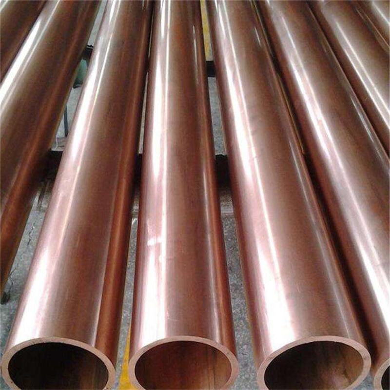 Hot-sale copper straight tube 1"1/8 -1"5/8 Copper pipe hard temper drawn tubes details