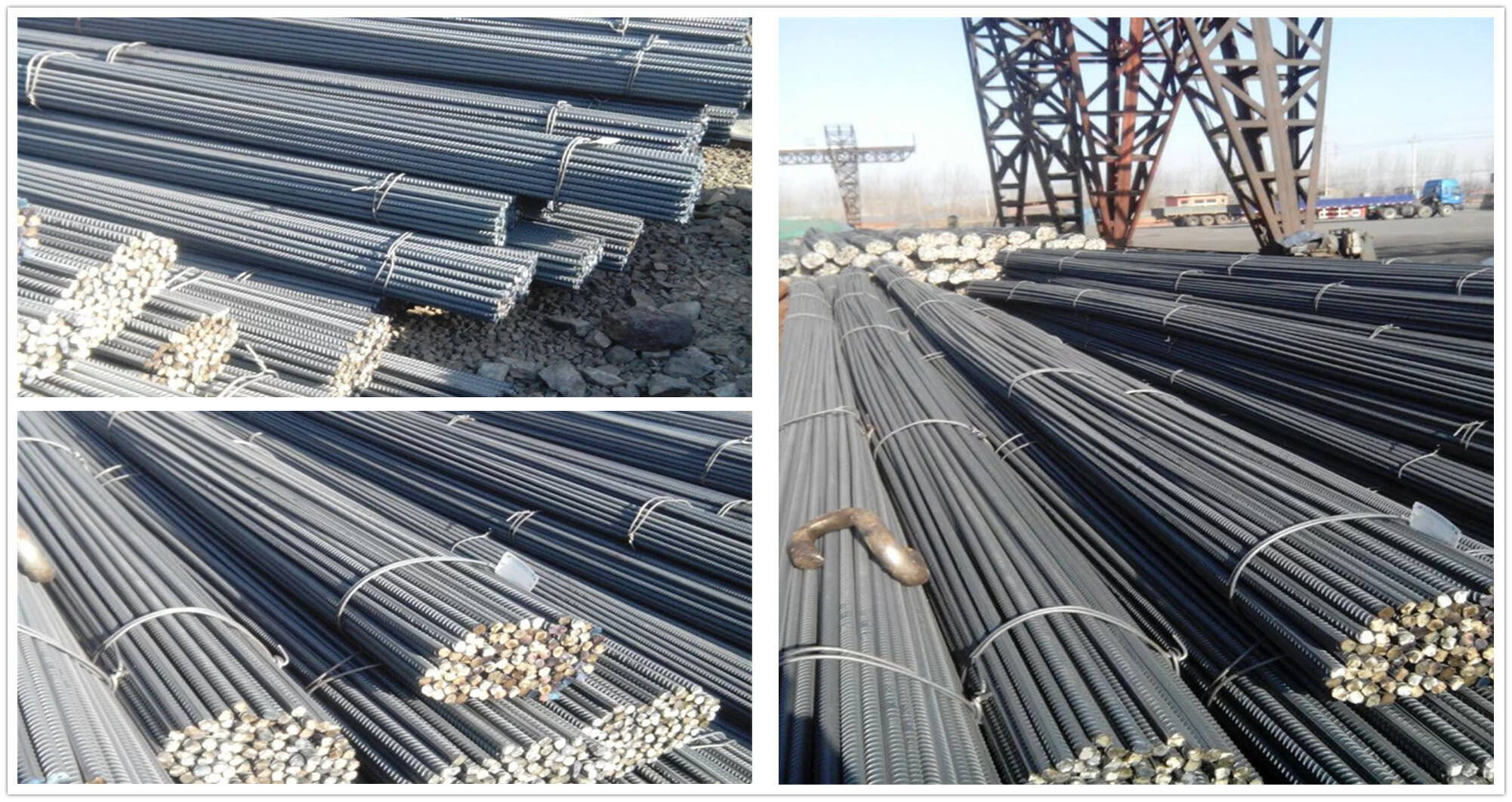 Cheap price 6mm 8mm 10mm 12mm 32mm iron rods construction deformed steel rebar in bundles manufacture