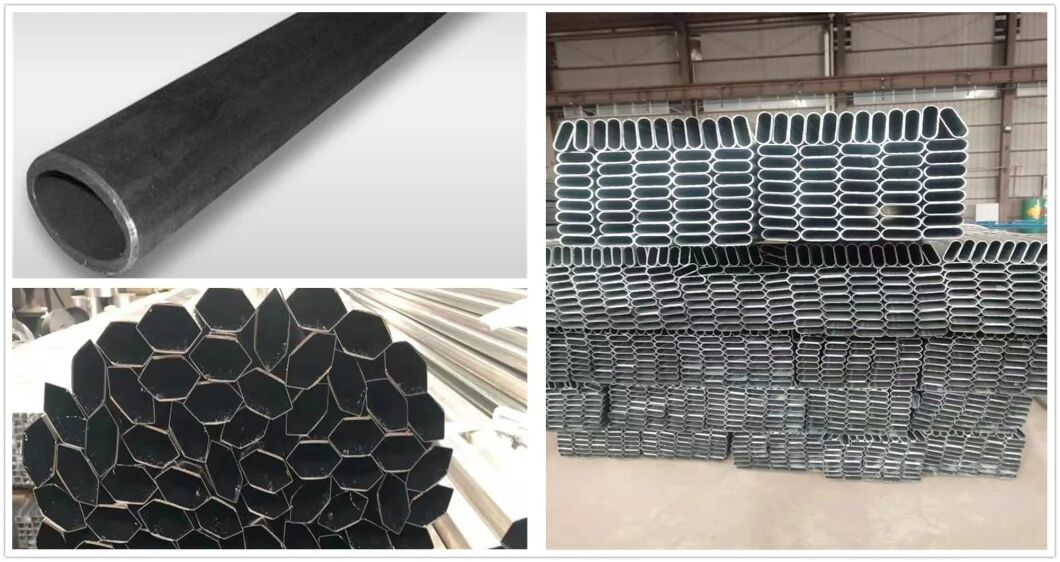 Different thickness Handrail Tube Q235 Q195 Carbon Steel 1mm~10mm Oval Steel Tube Pipe supplier