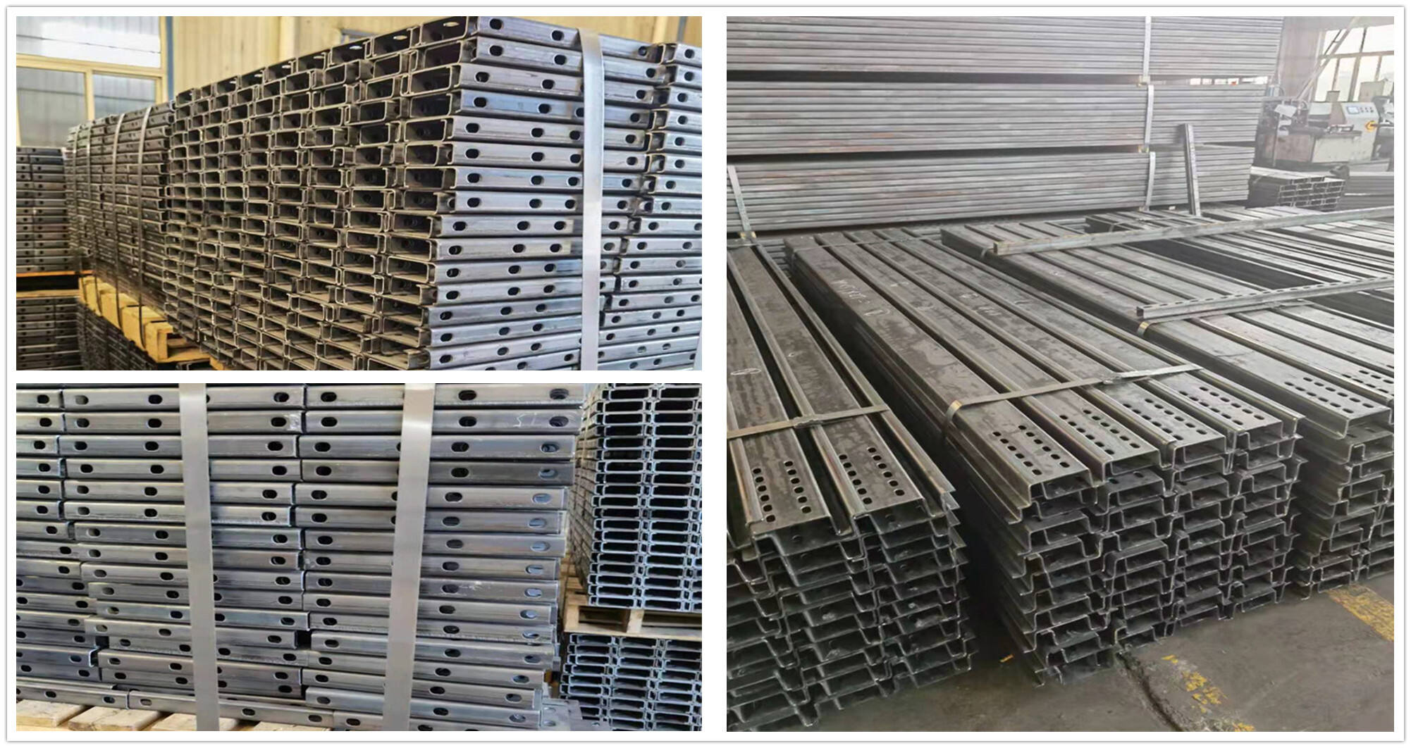 High Quality Steel Struts Single Strut Channel Stainless Steel Unistrut Slotted Strut Channel Hot Sale details