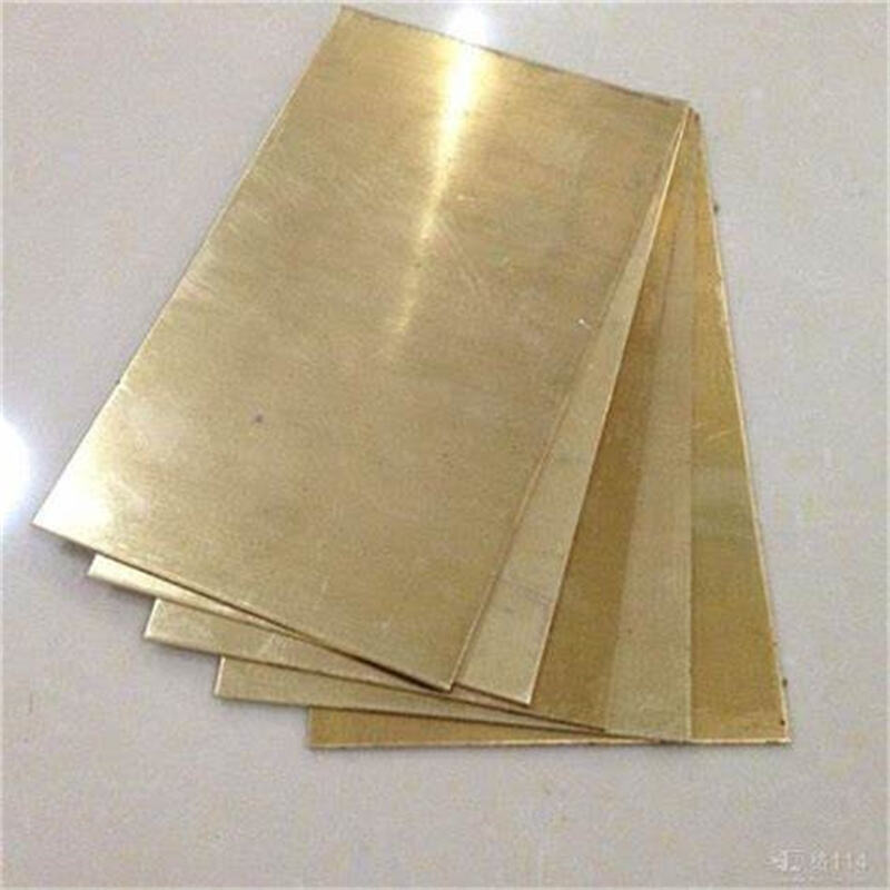 High quality customized solid brass copper sheet for industrial supplier