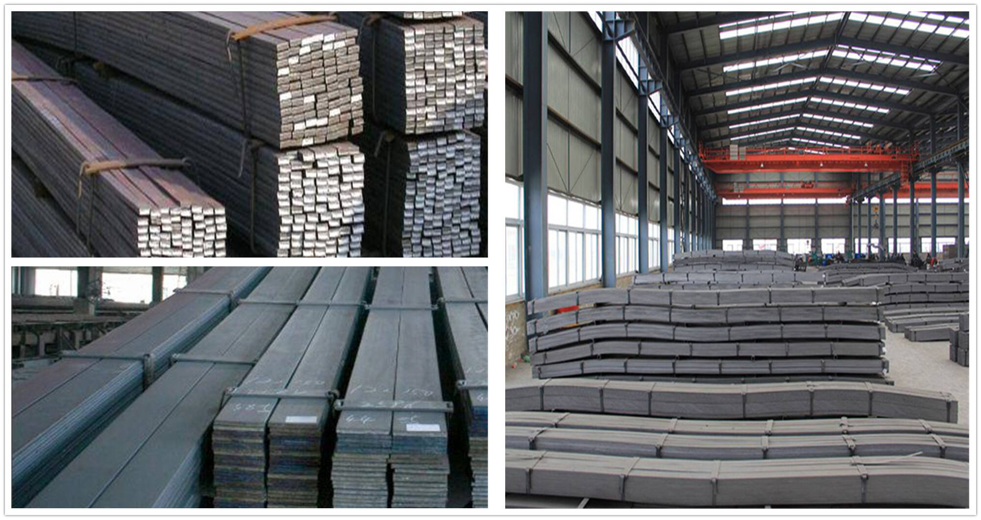 China Manufacturer Hot Sale AISI 1045 / SAE 1045 Steel Flat Bar Hot Rolled Flat Steel Bar factory