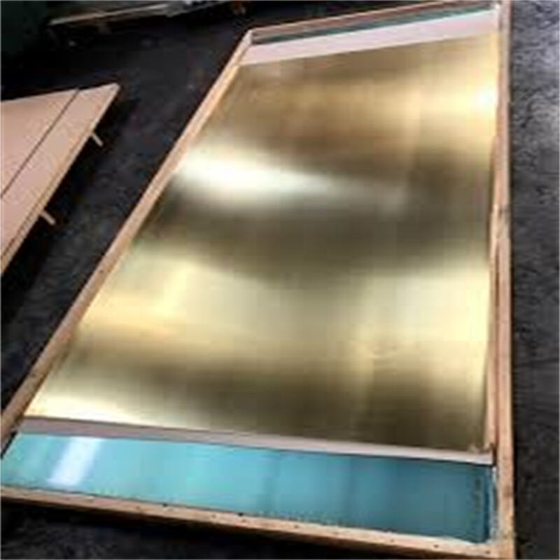 High quality customized solid brass copper sheet for industrial supplier