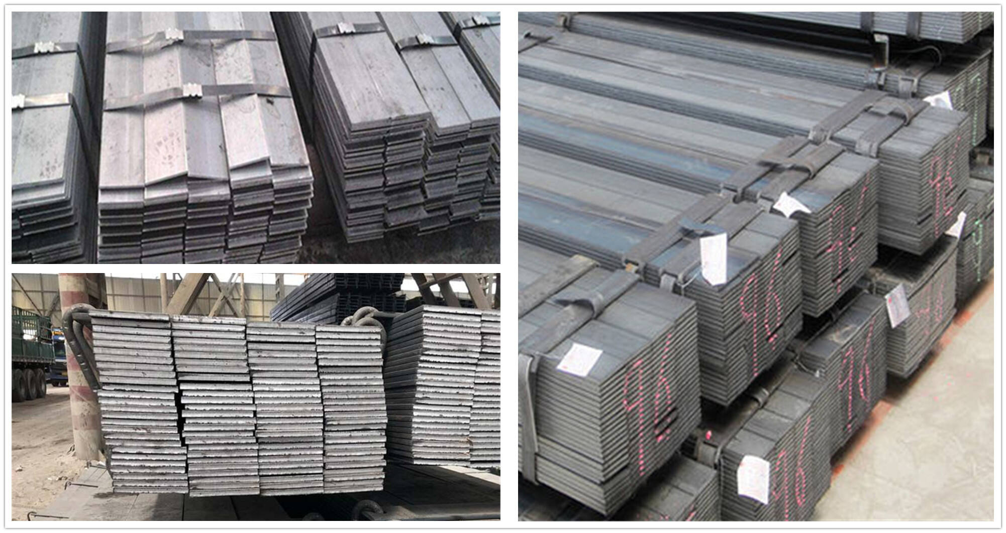 China Manufacturer Hot Sale AISI 1045 / SAE 1045 Steel Flat Bar Hot Rolled Flat Steel Bar details